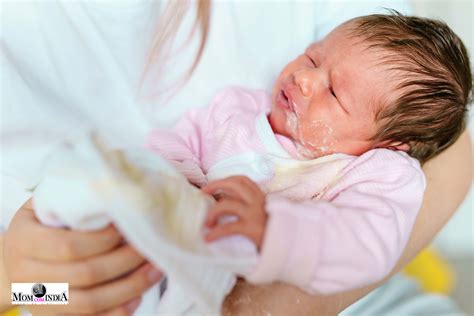 newborn throwing up