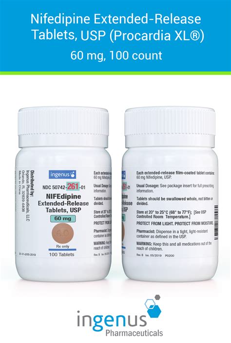 nifedipine patient education