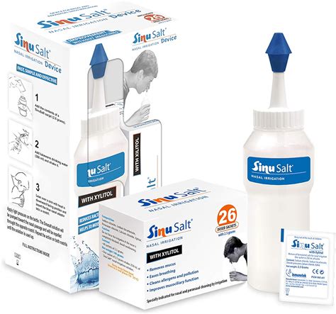 nose saline rinse devices