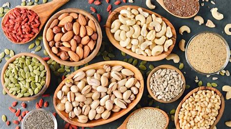 Nuts and seeds protein