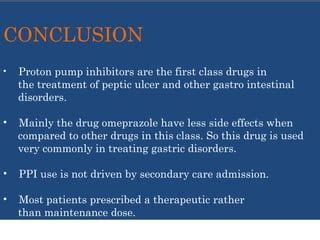 Omeprazole Conclusion and Next Steps