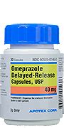 Omeprazole Delayed Release 40mg Capsules