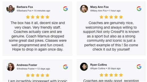 online reviews