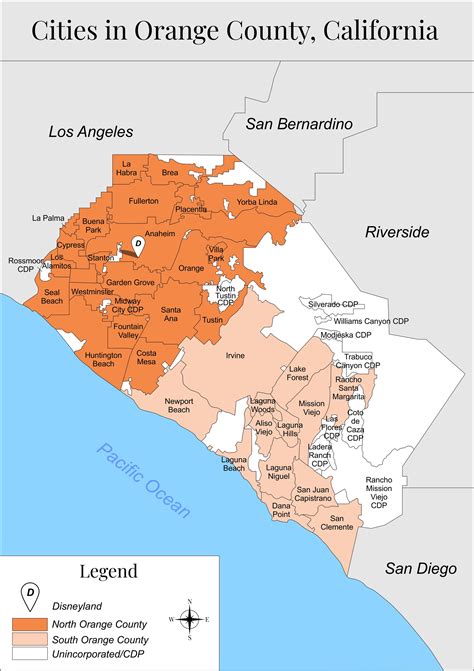 Orange County City Maps