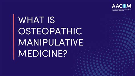 Osteopathic Medicine