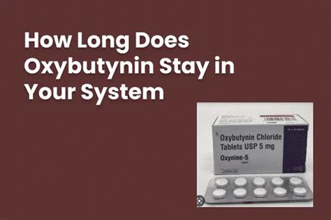 Oxybutynin Alternatives