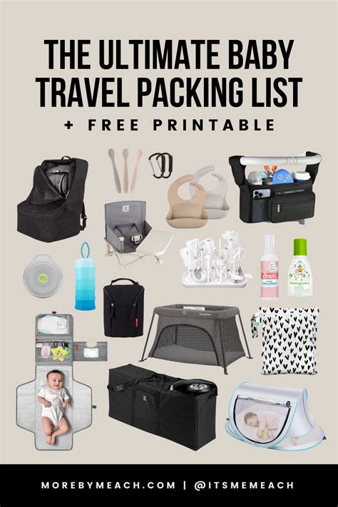 Packing Essentials for Baby