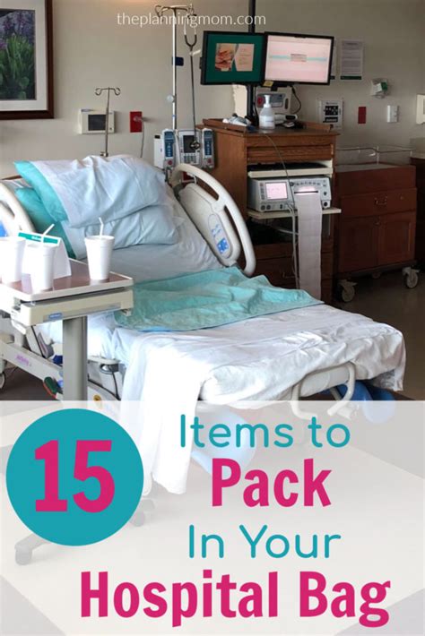 Packing hospital bag