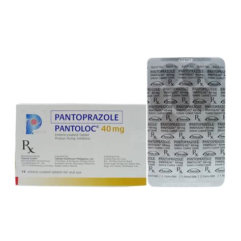 pantoprazole 40mg dosage