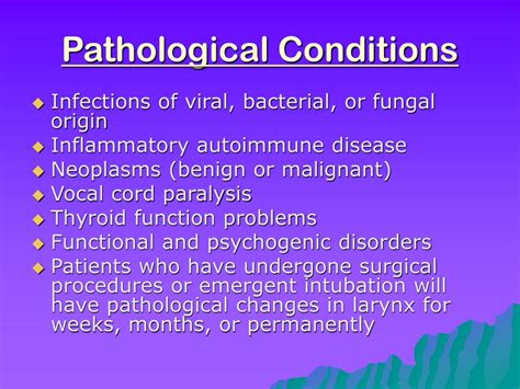 Pathological Conditions