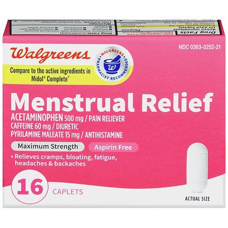 period cramp relief medicine