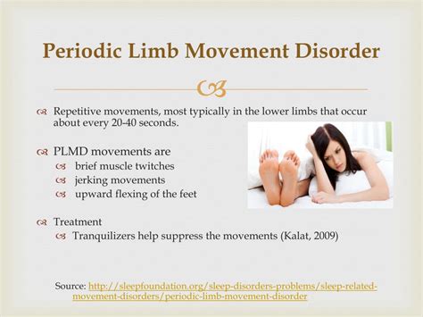Periodic Limb Movement Disorder