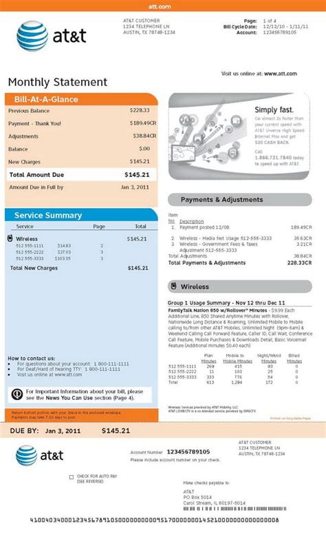 phone bill payments