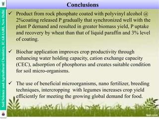 phosphorus conclusion