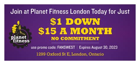 Planet Fitness Promotions
