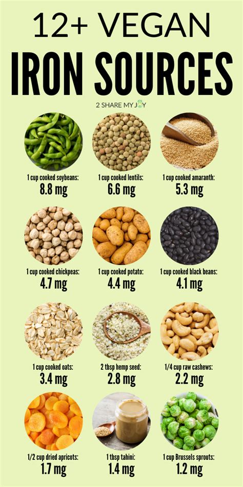 plant-based iron sources