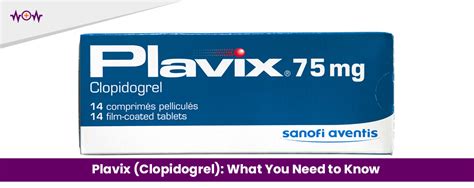 Plavix lifestyle