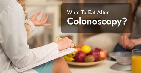 post colonoscopy diet