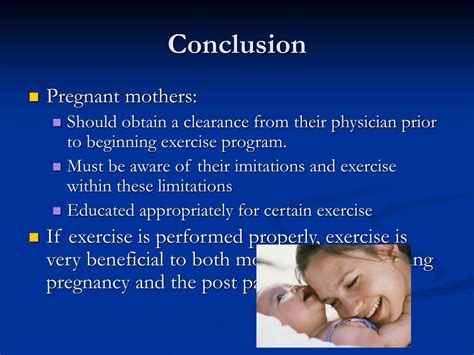 post-pregnancy conclusion