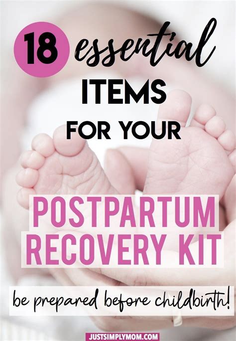 postpartum recovery essentials