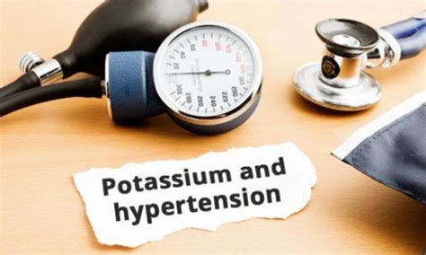 potassium and blood pressure