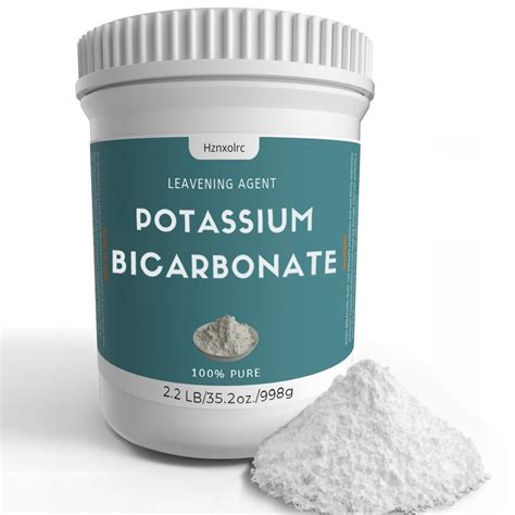 Potassium bicarbonate and its role