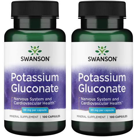 potassium gluconate muscle function
