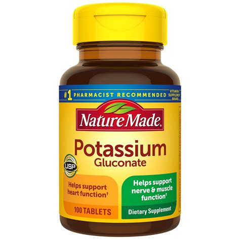 potassium gluconate bone health