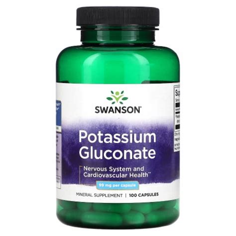 potassium gluconate benefits