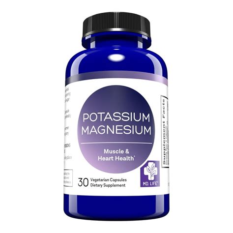 potassium and magnesium rich foods