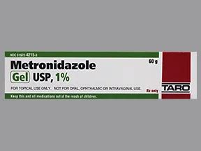 potential side effects of metronidazole gel
