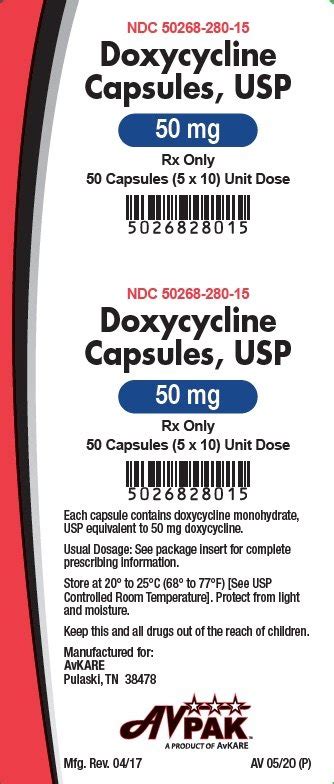 practical applications of doxycycline monohydrate