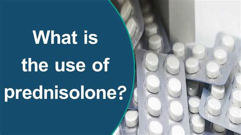 Prednisolone Benefits