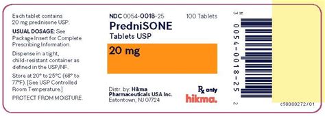 Prednisone 20mg Tablet Uses