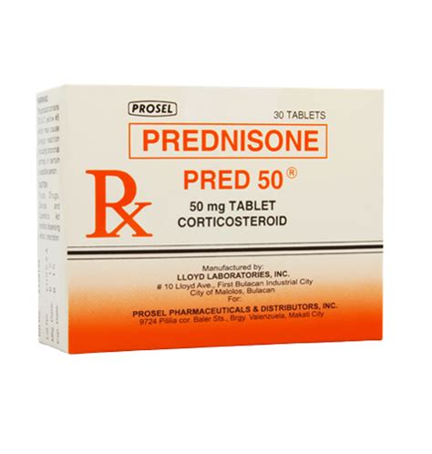 Prednisone 50mg tablets