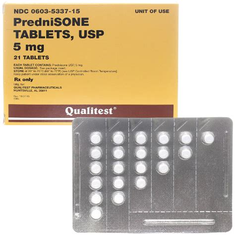Prednisone 5mg daily and interactions