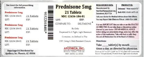 Prednisone 5mg daily and monitoring