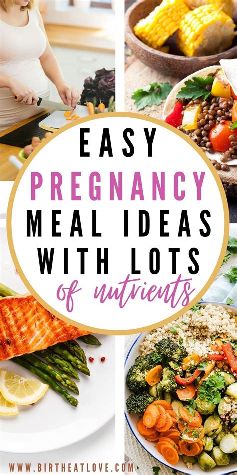 pregnancy meal ideas