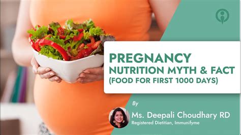 pregnancy nutrition myths