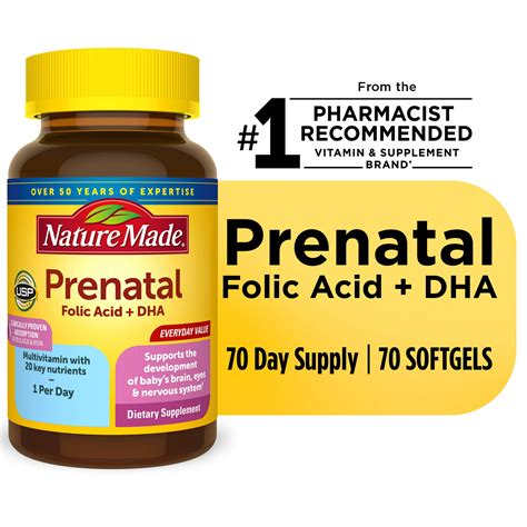prenatal vitamins at 6 weeks pregnant