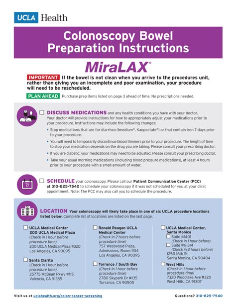 preparation instructions