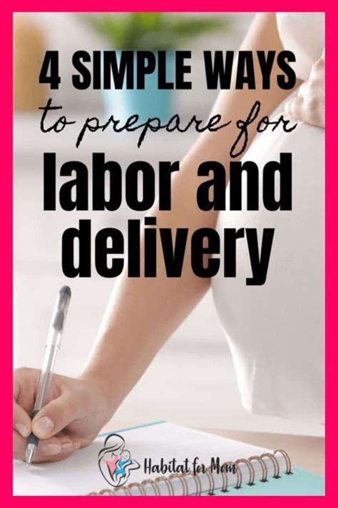 Preparing for Labor and Delivery