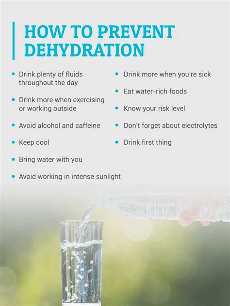 Preventing Dehydration