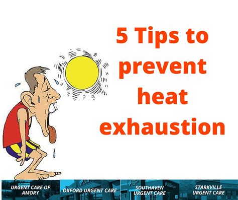 preventing heat exhaustion