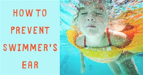 Preventing Swimmer's Ear