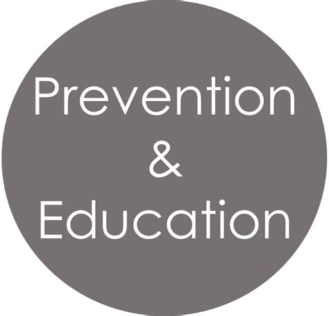 Prevention and education