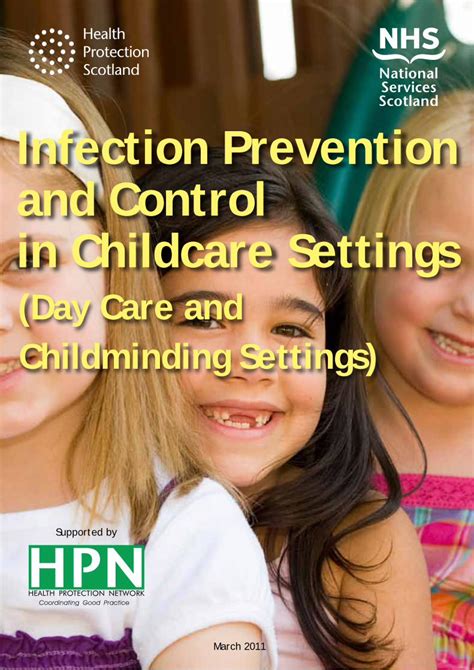 Prevention in schools and childcare settings