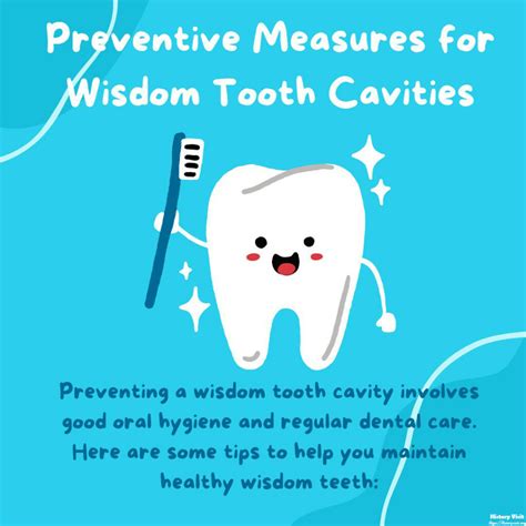 Preventive measures for wisdom teeth issues