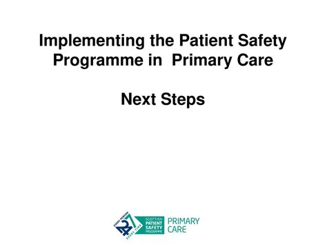 primary care next steps