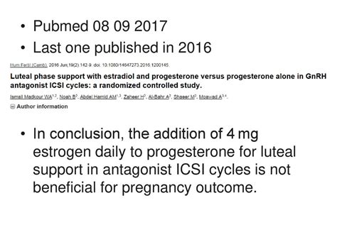 Progesterone Conclusion